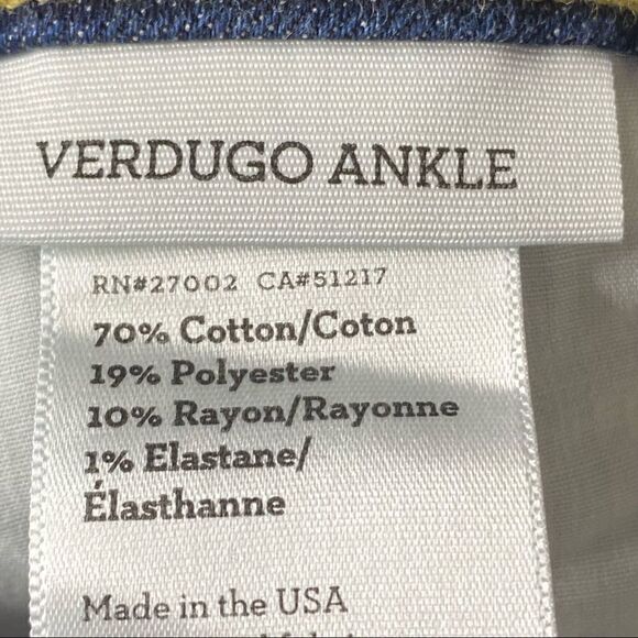 Paige | Verdugo Ankle Mid Rise Jeans - Picture 8 of 8